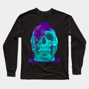 neon skull Long Sleeve T-Shirt